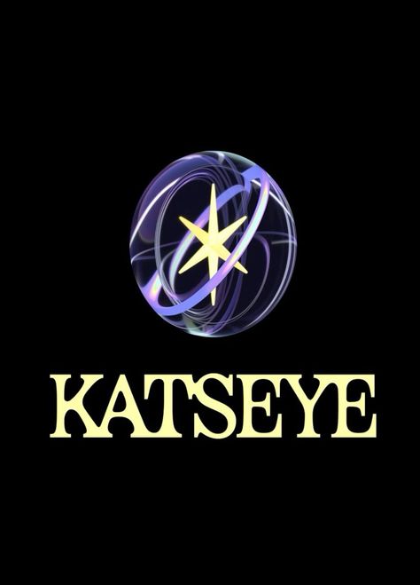 This contains an image of KATSEYE Logo