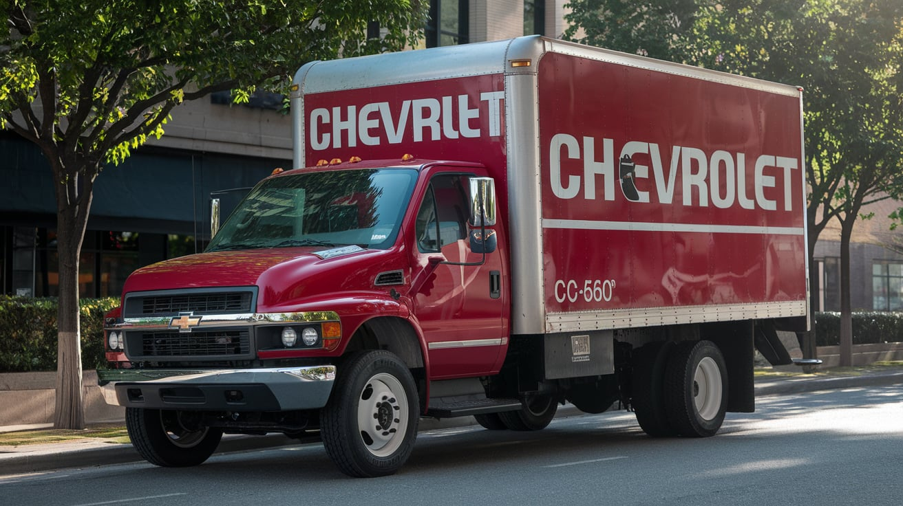 The 2009 Chevrolet C6500 box truck 13'6