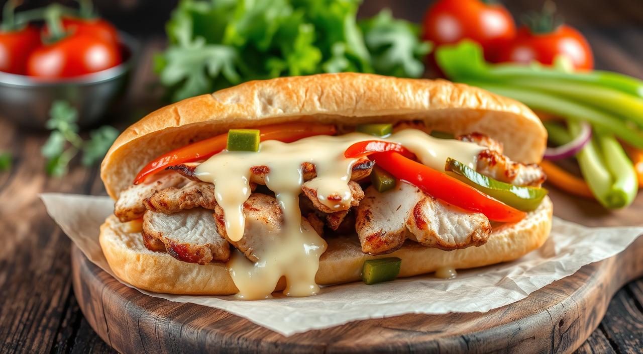 chicken cheesesteak