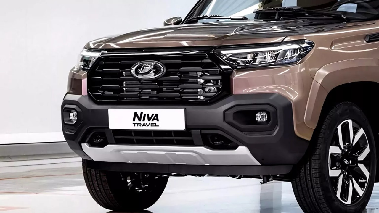 The 2025 Lada Niva Travel features a refreshed exterior and new engine with slight power gain, maintaining its efficiency and rugged off-road capability.
