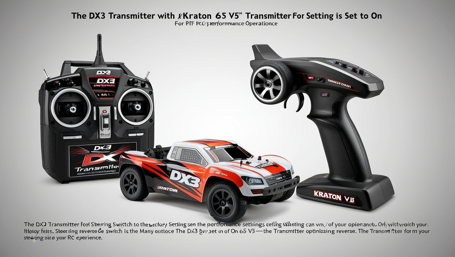 DX3 Using It on Kraton 6S V5 Steering Reversed