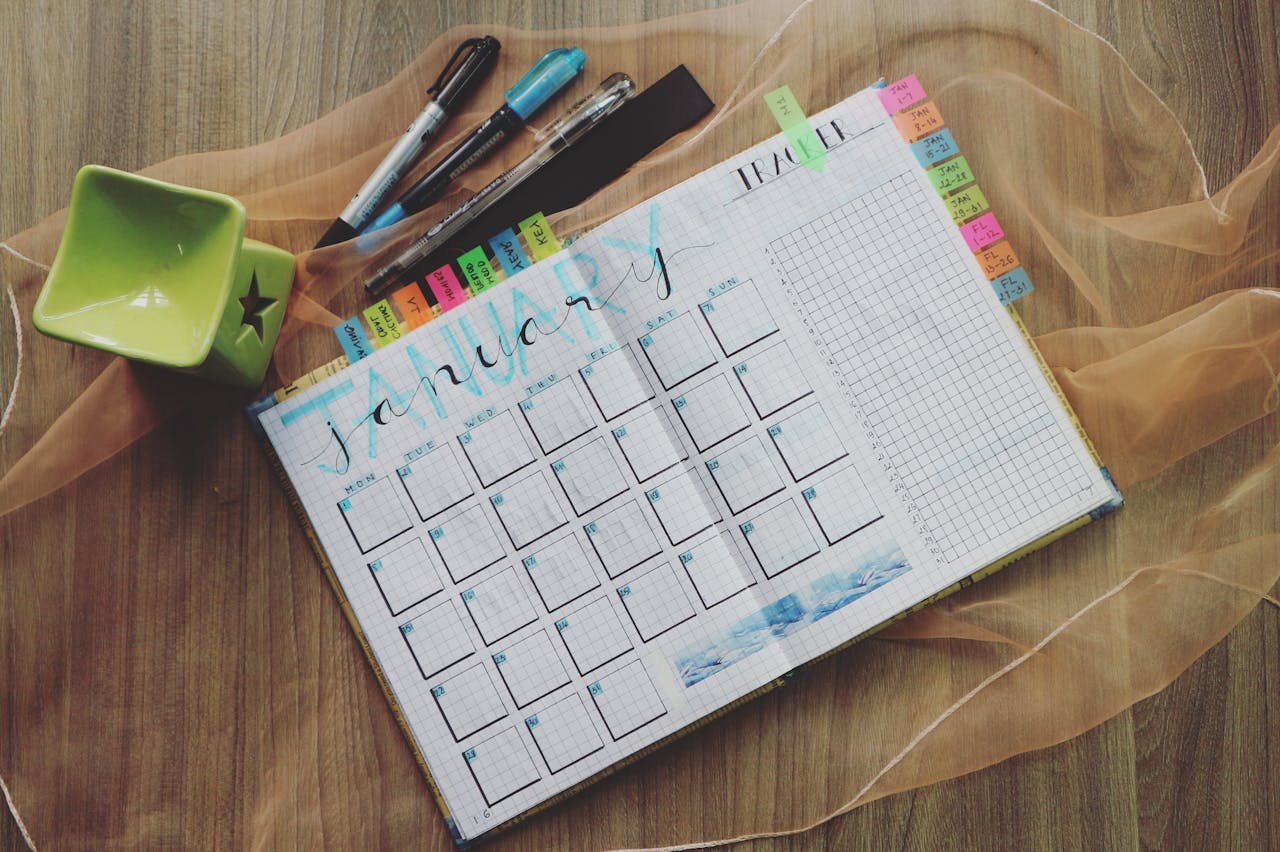 Streamlining your daily routine to show how to organize your life