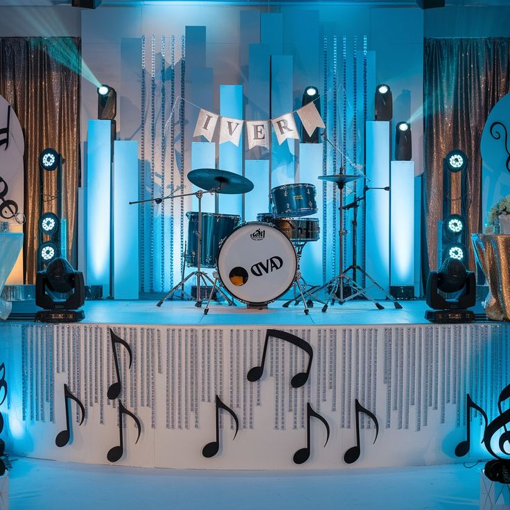 music concert high school graduation party idea