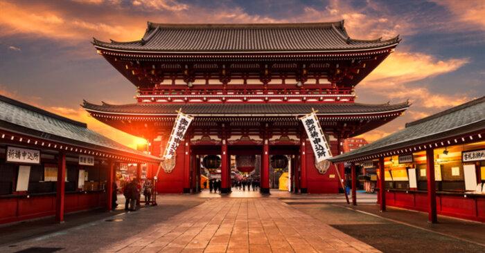 Khám phá chùa Asakusa Kannon ở Nhật Bản