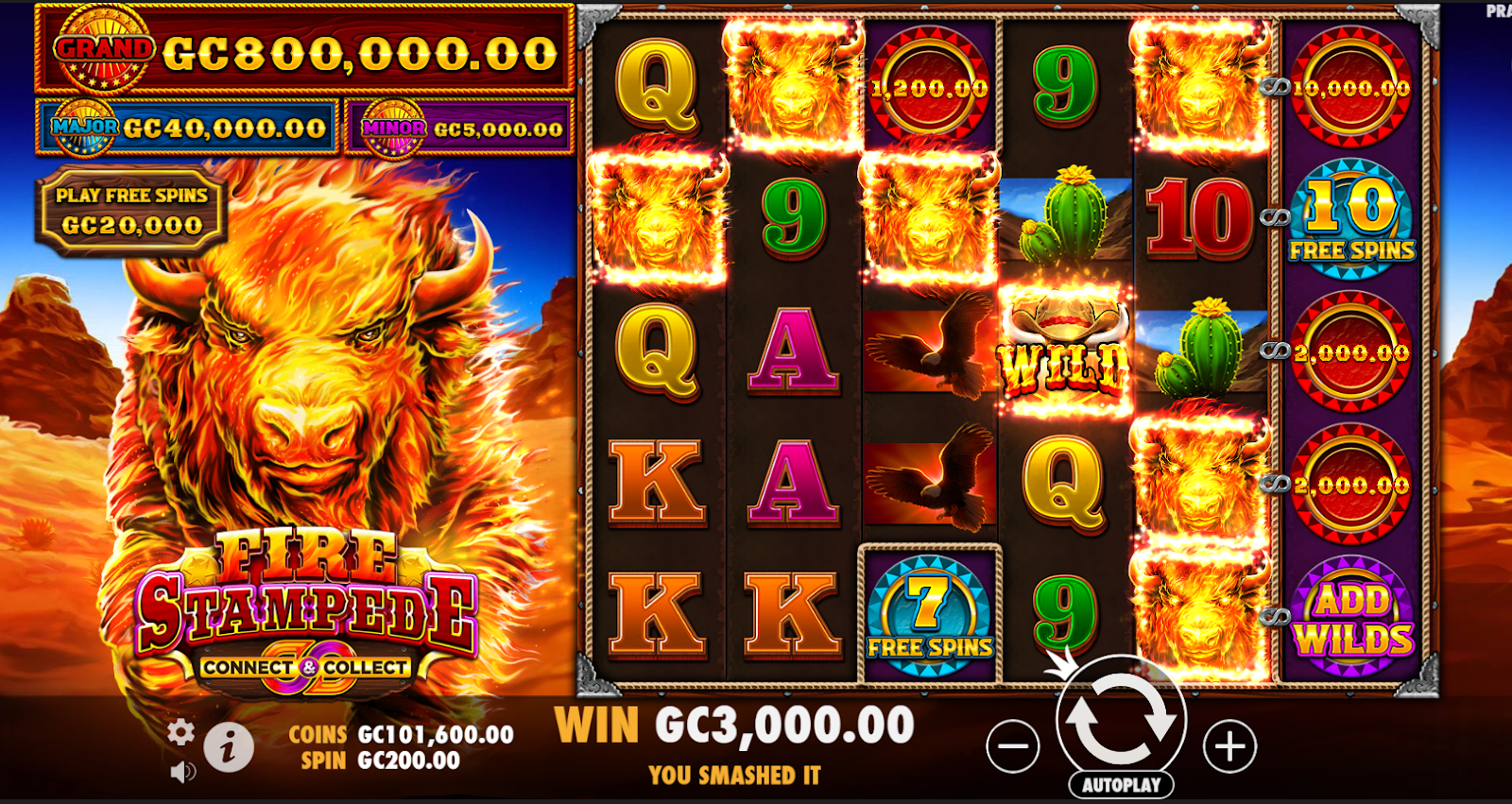 Buffalo King Megaways Social Slot