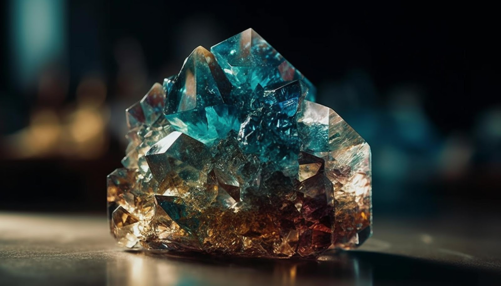 Gemstone jewellery raw stone