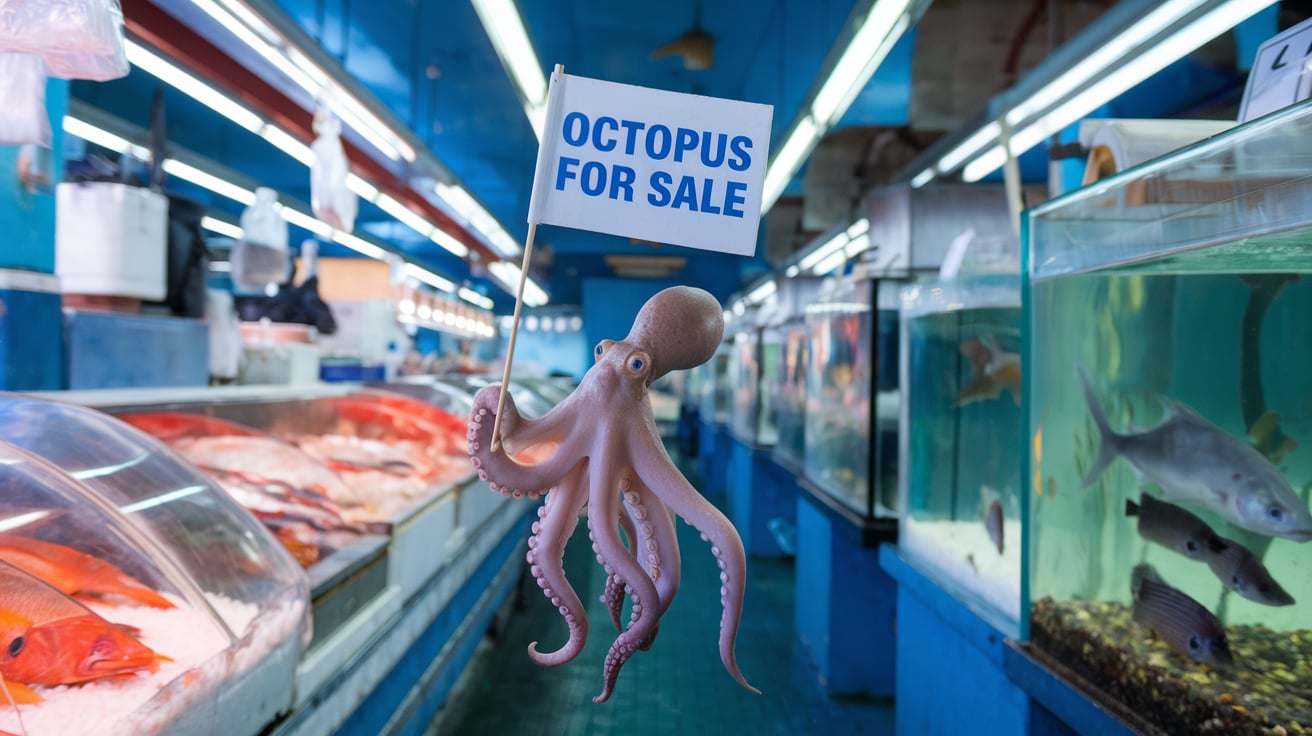 octopus for sale