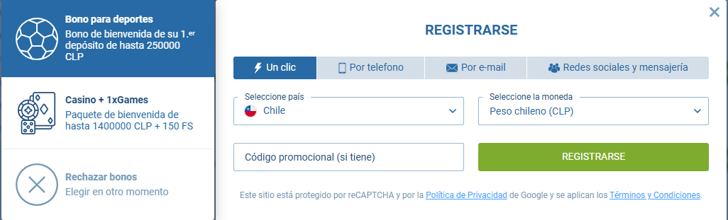 1XBET: Casas de apuestas con tarjeta de crédito