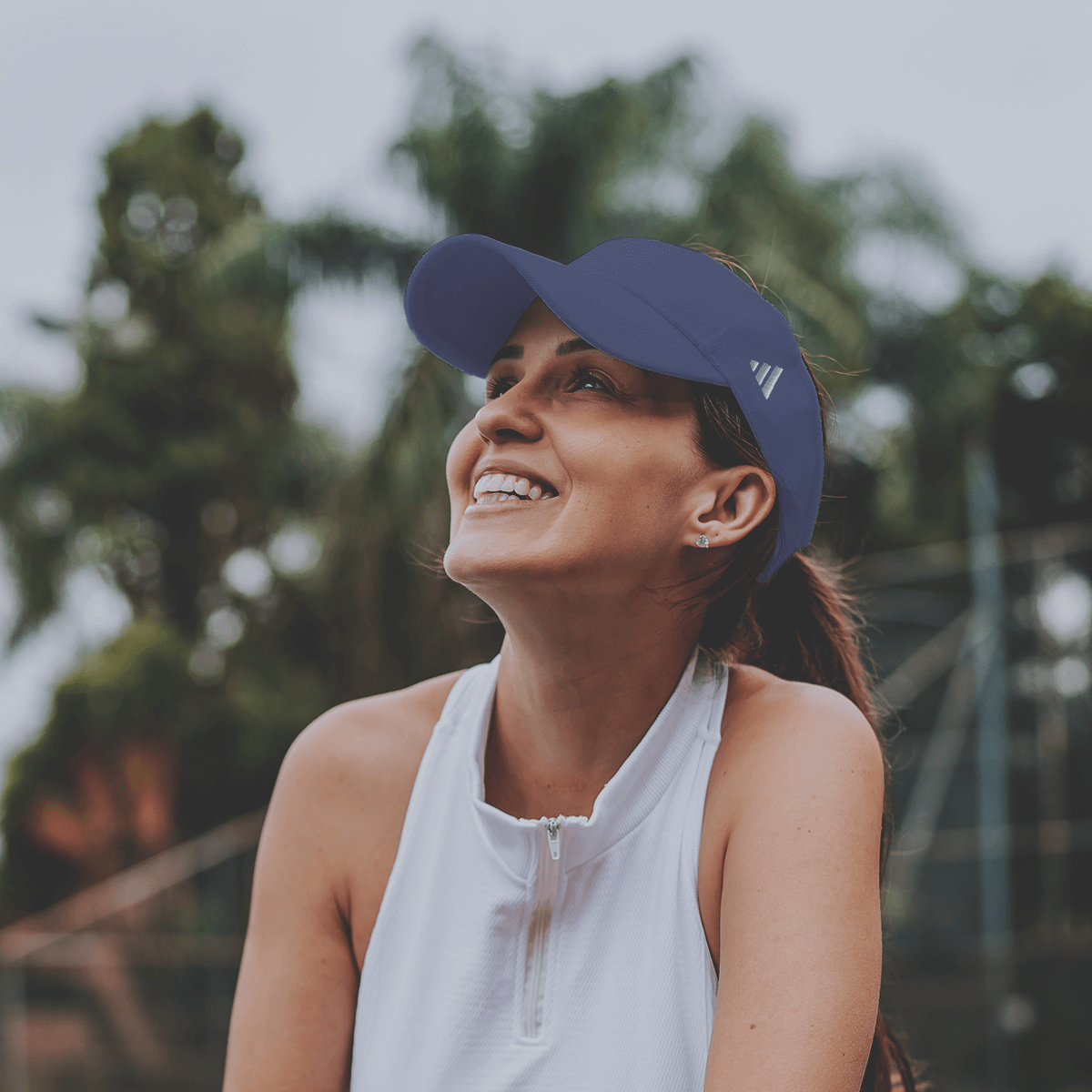 Branded visor