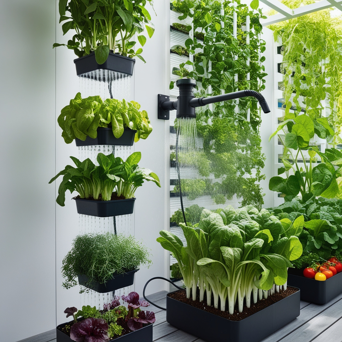 Aeroponics system design and planning