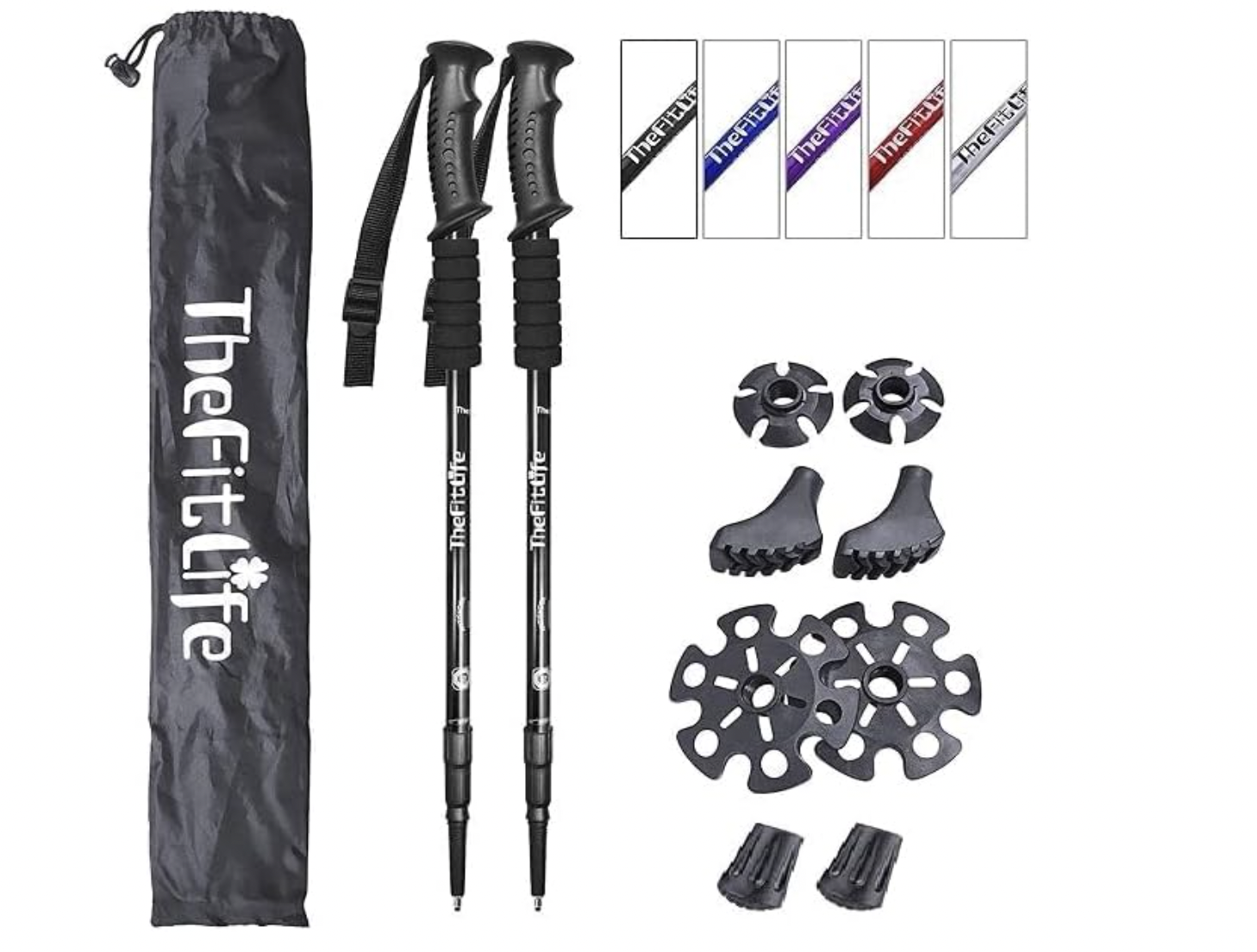 TheFitLife Nordic Walking Trekking Poles