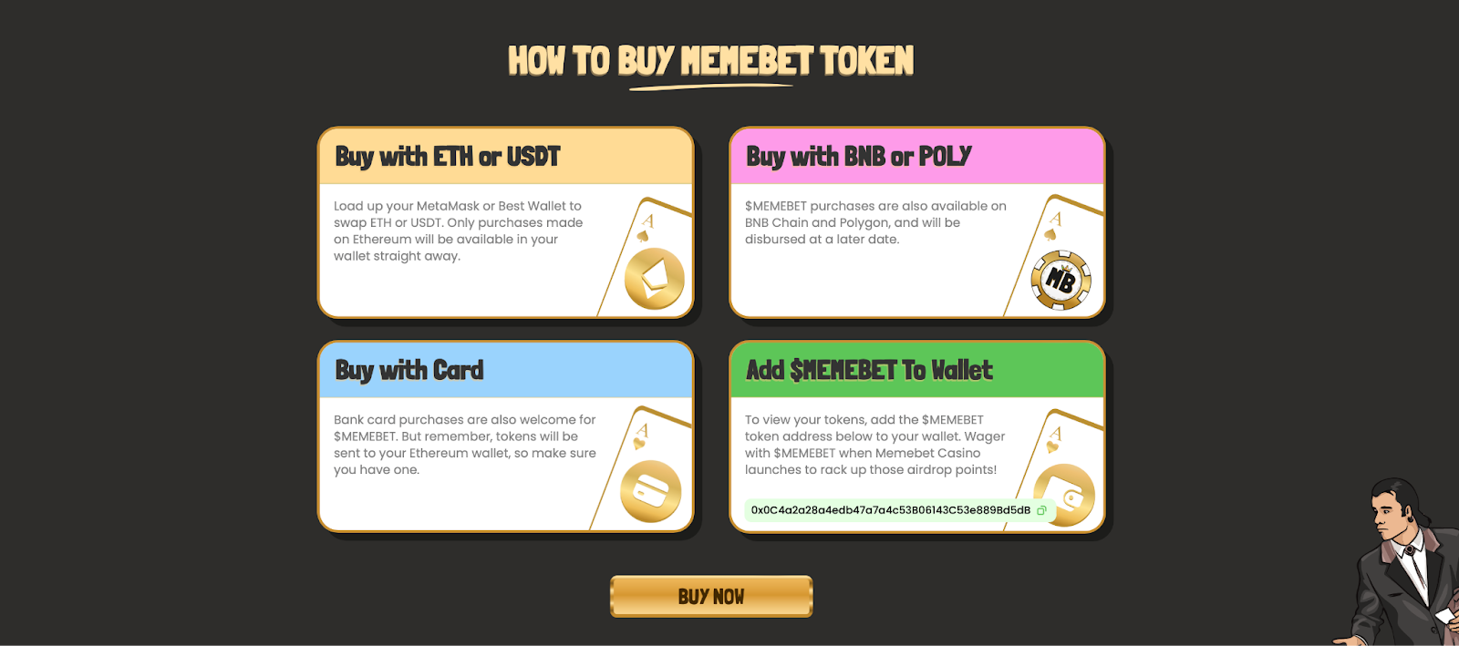 how to buy MEMEBET token