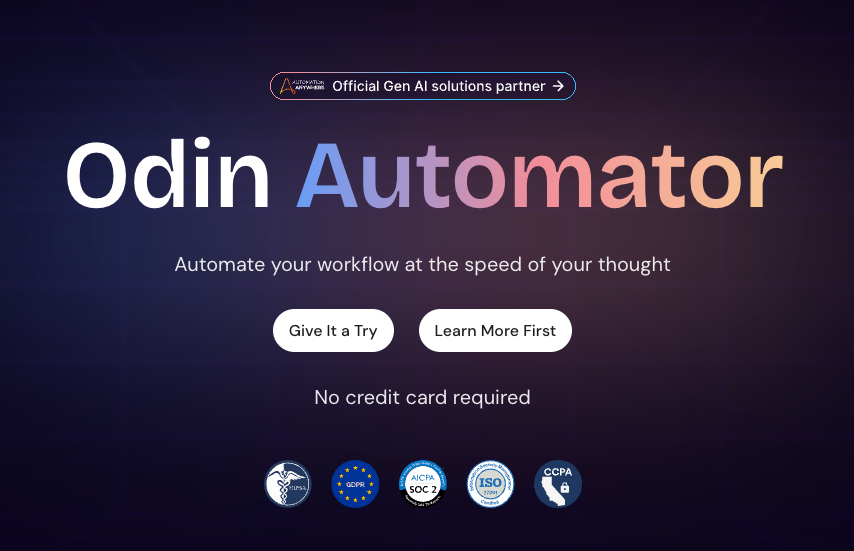 Automate Your Tasks With Odin AI