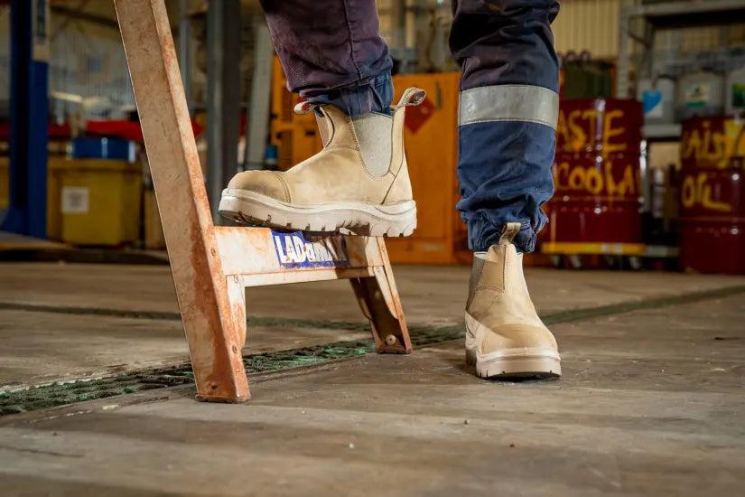 Steel Blue Hobart Elastic Sided, Scuff Cap Safety Boot, 312601 – Safety Wear
