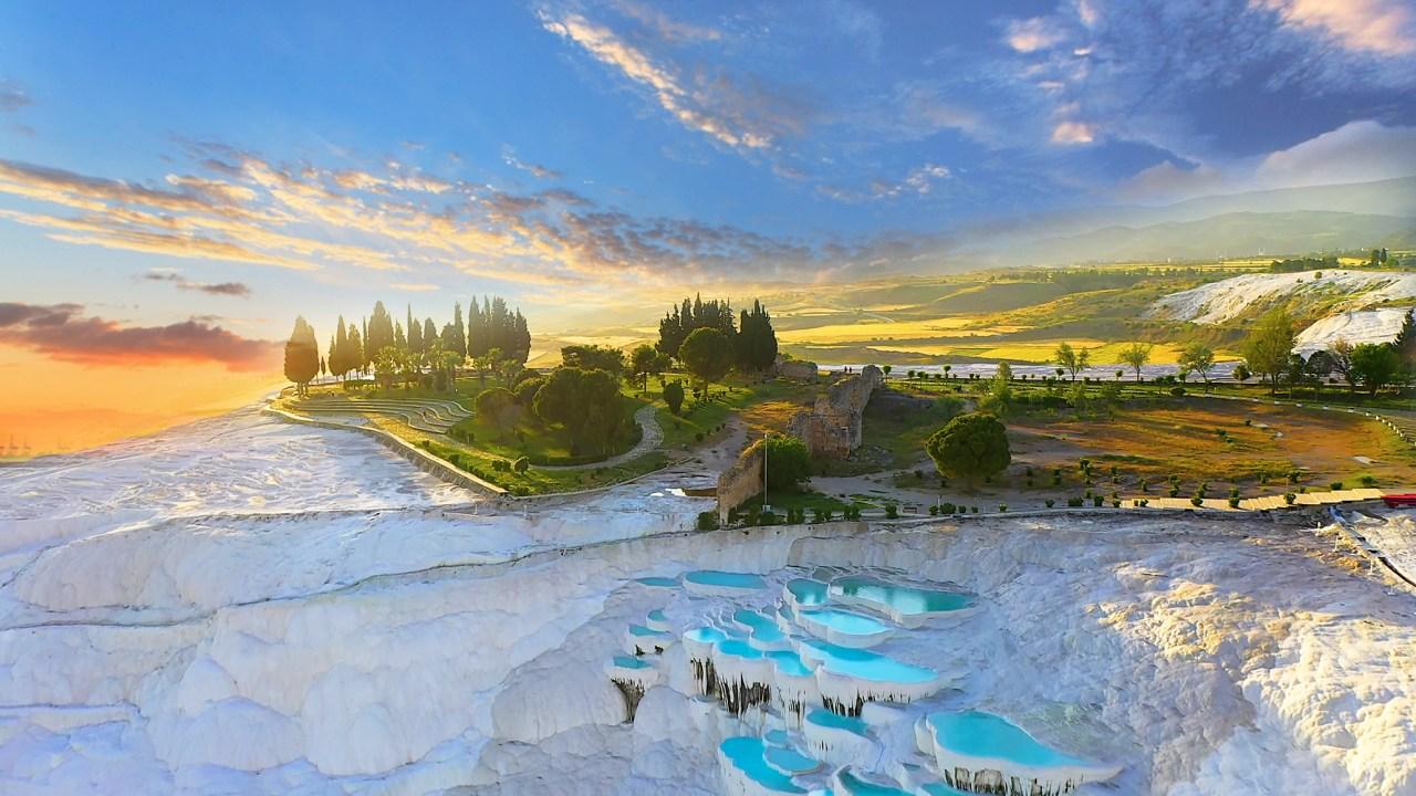 Pamukkale has been named one of the world's most underrated destinations |  escape.com.au