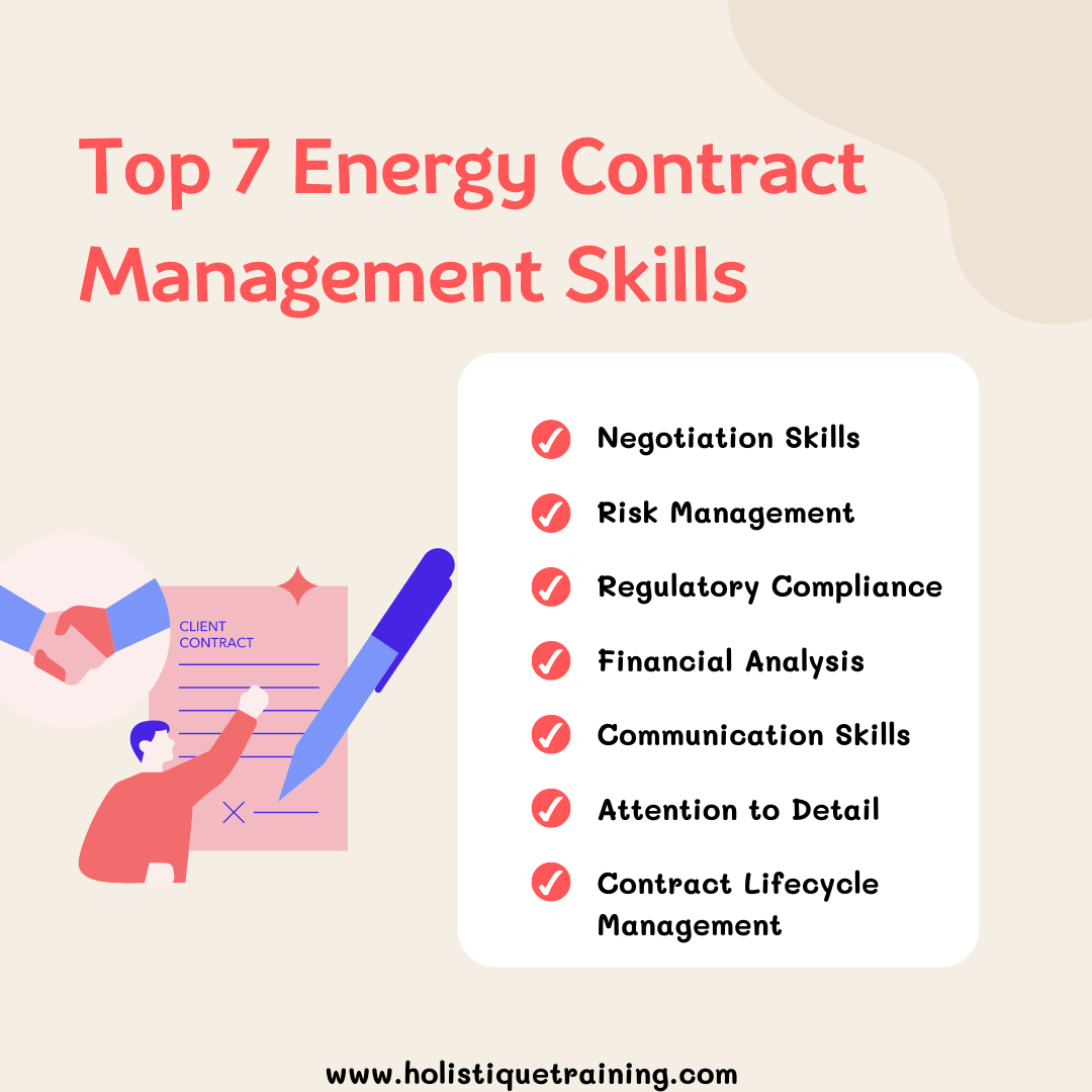 Top 7 Energy Contract Management. Skills