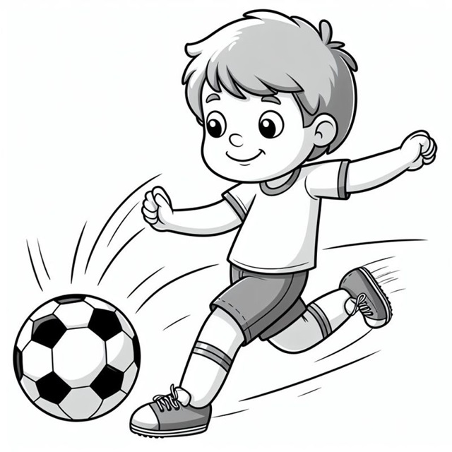 desenhos de menino para colorir