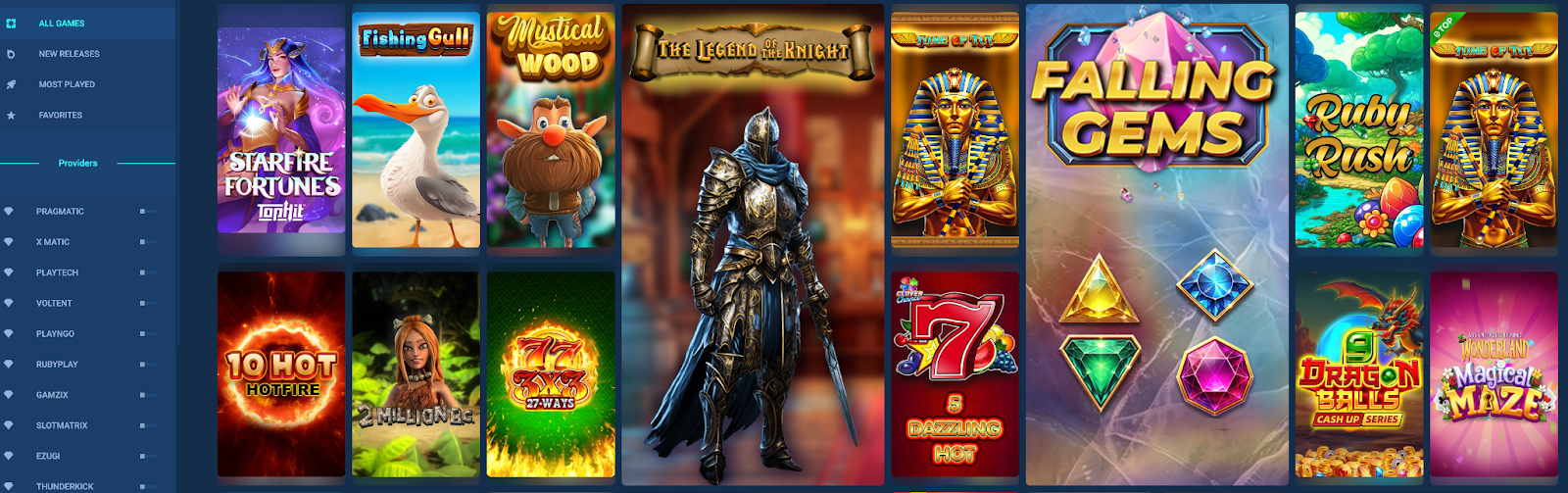 GoPlay365 Online Casino Game Providers