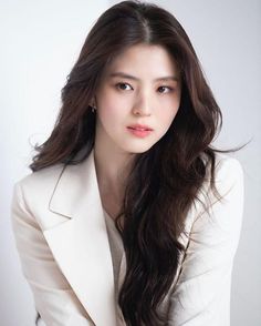 HANSOHEE on a milk coloured suit 