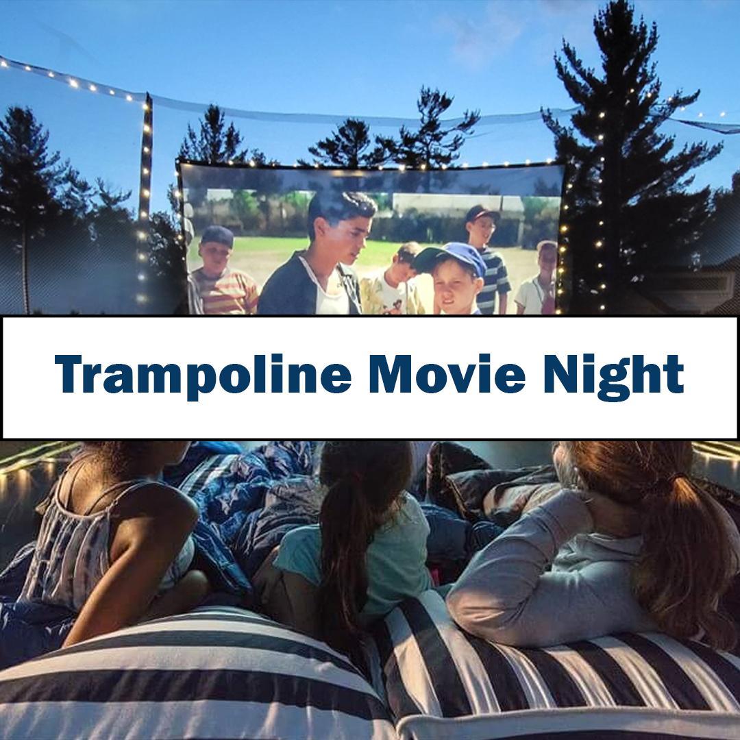 Trampoline Movie Night - halloween activities