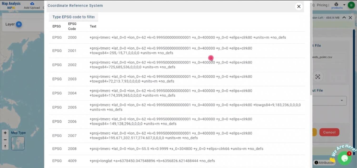 Convert CSV to DXF Online