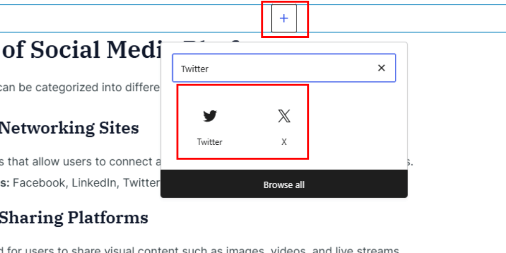 Add Social Media Icon