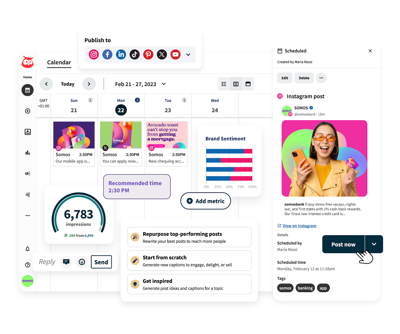 best social media customer service software hootsuite