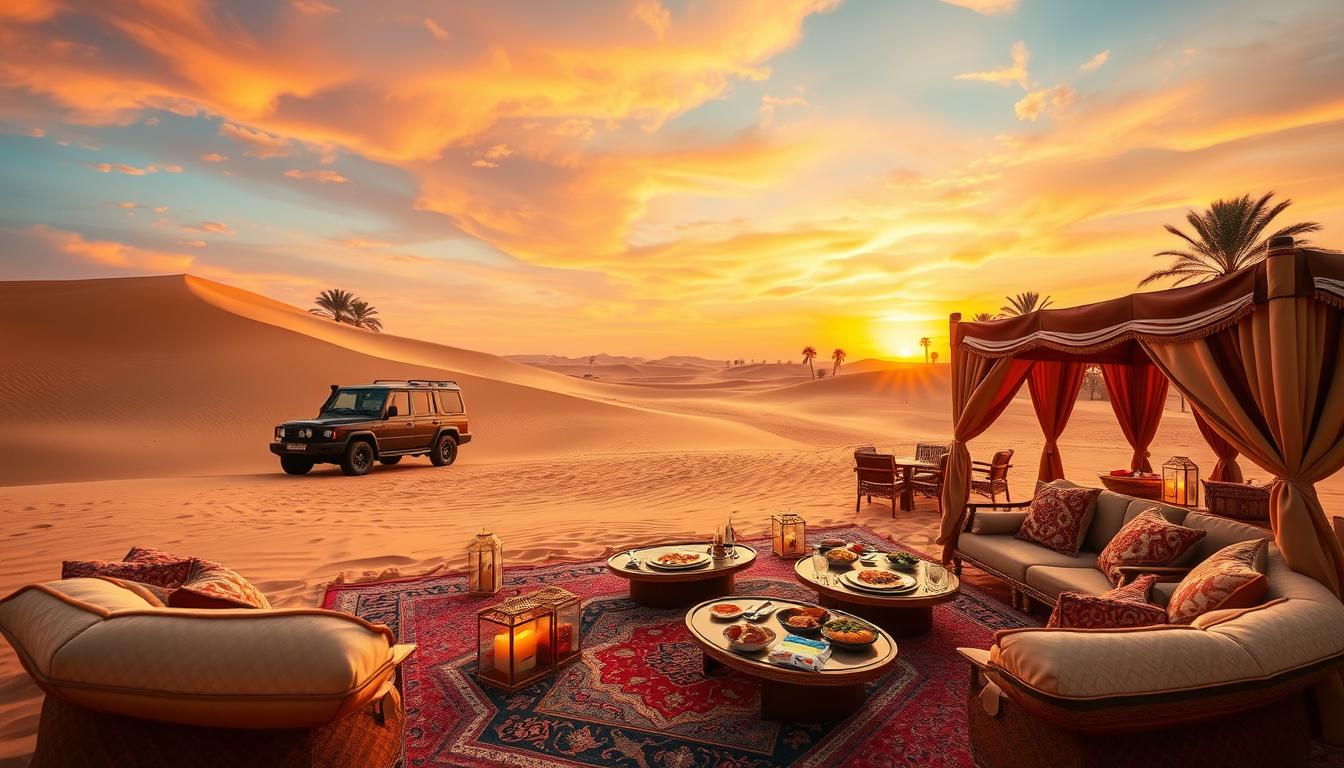 luxury desert safari Dubai