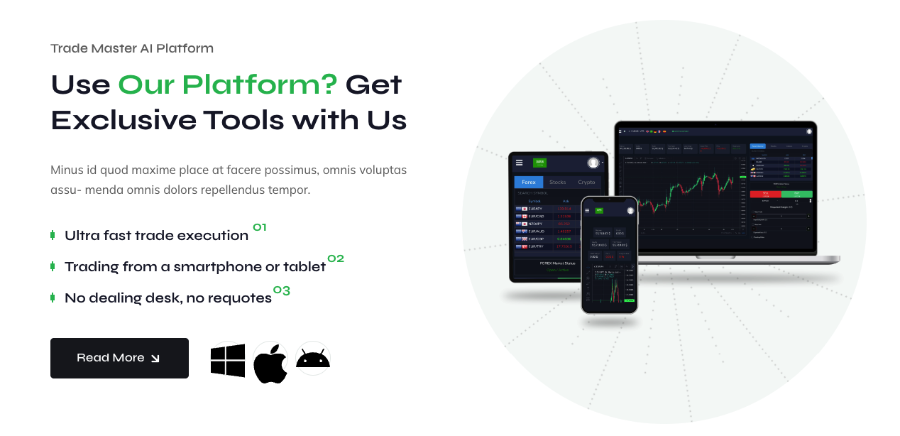 TradeMaster AI platform