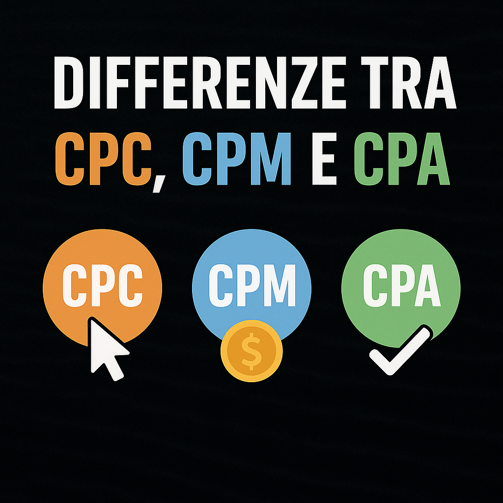 CPC CPM CPA Differenze