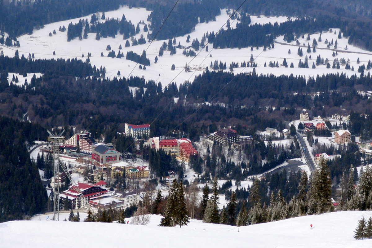 Poiana Brașov- hilltop location