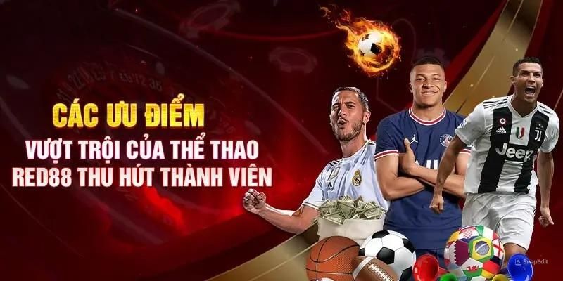 Thể thao RED88 và lý do được săn đón