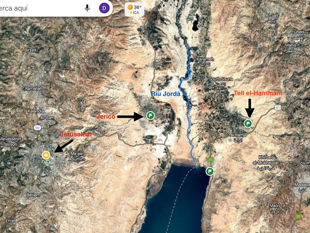 A map of a mountain with a river and a body of water

