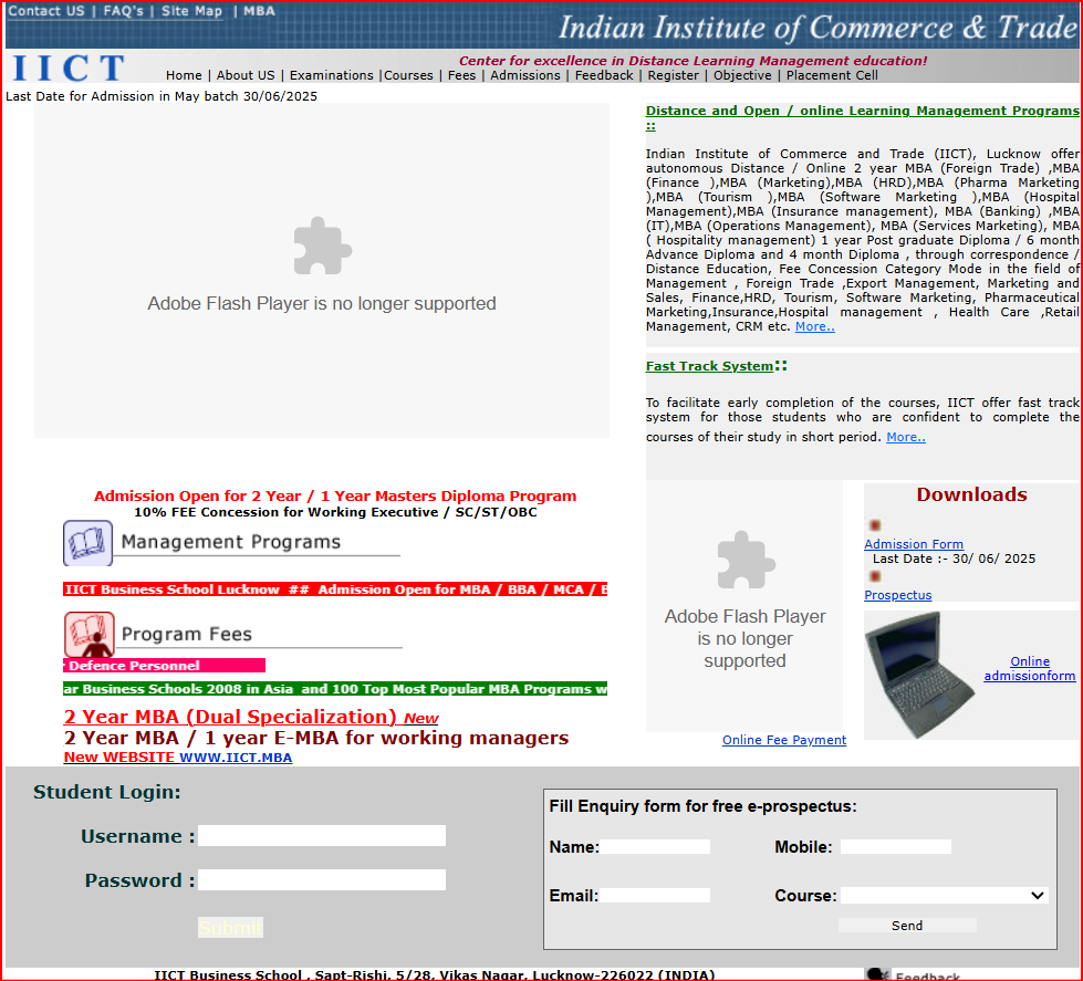 IICT Business School, Lucknow