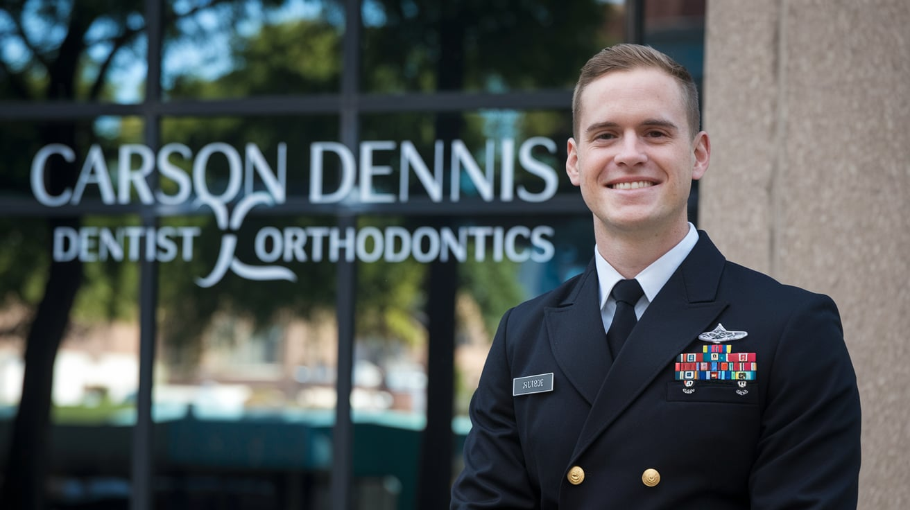 carson dennis dentist orthodontics navy hpsp
