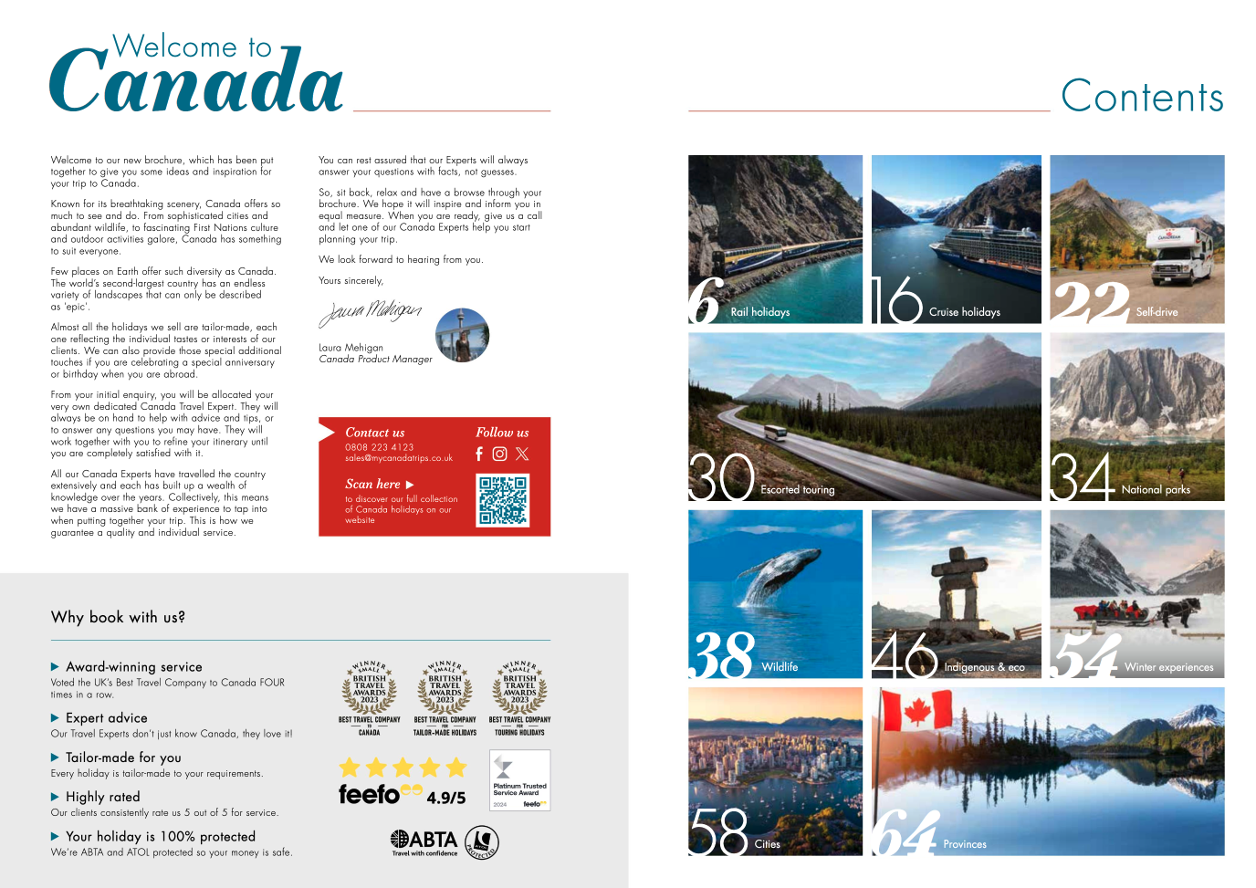 Canada  travel brochure