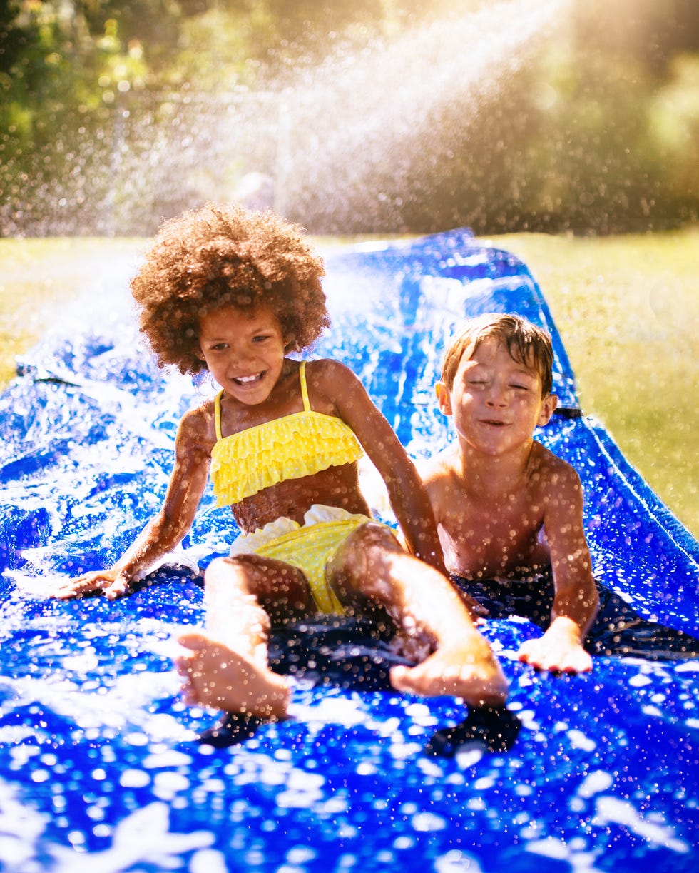 water slide picnic games