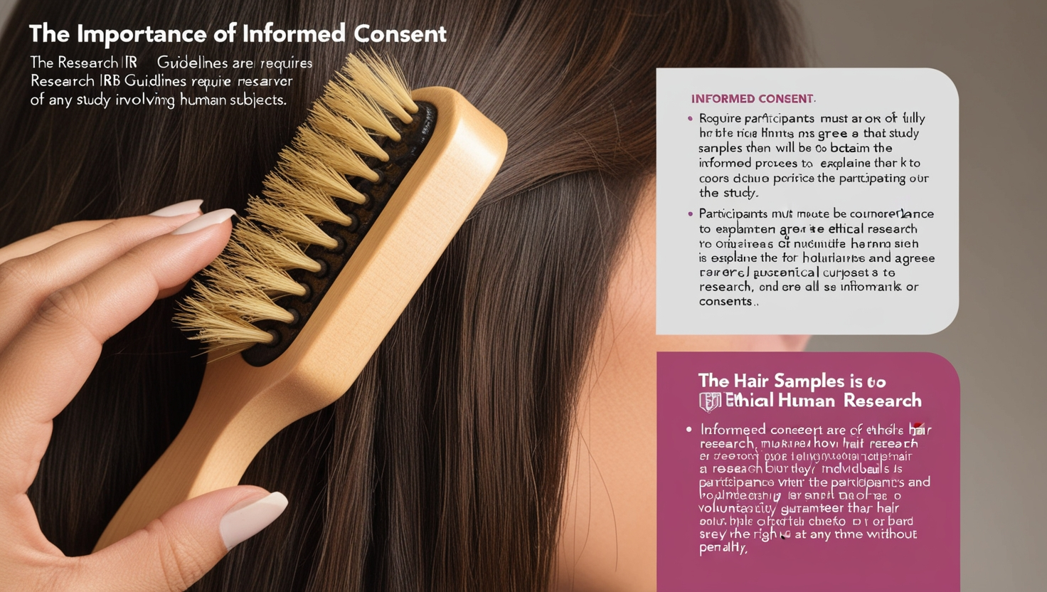 Collecting Hair Samples from Brushes Research IRB Guidelines