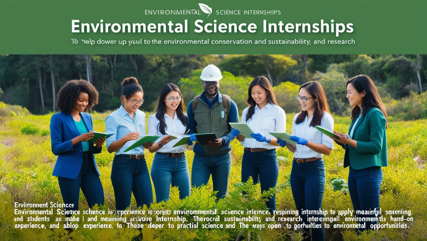 Environmental Science Internships
