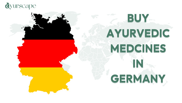 Buy Dabur, Himalaya & Ayurvedic Brands in Germany - World Map with Germany Flag