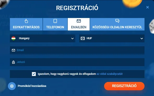 E-mailben nyilvántartás
