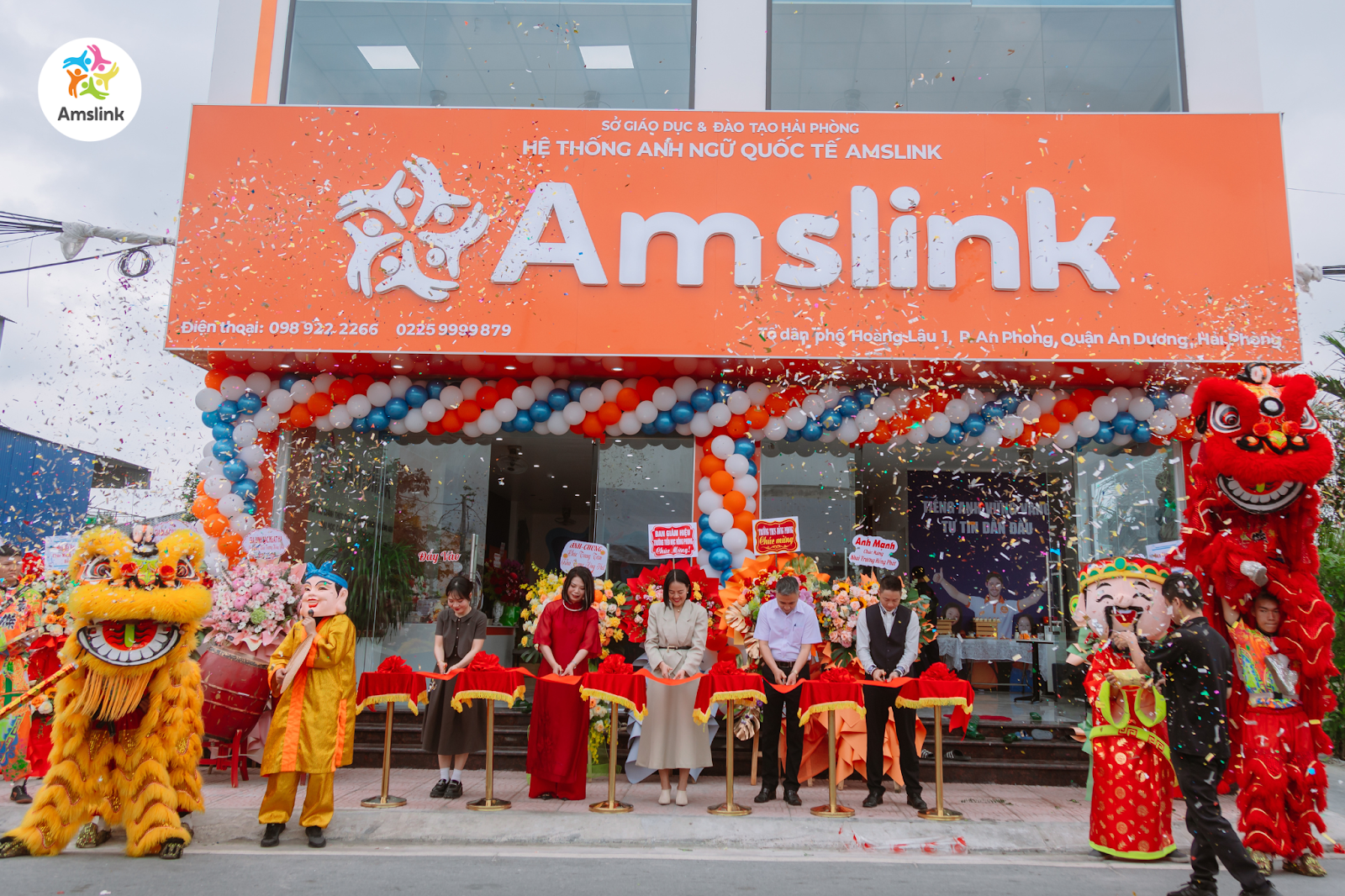 Tưng bừng khai trương Amslink An Dương
