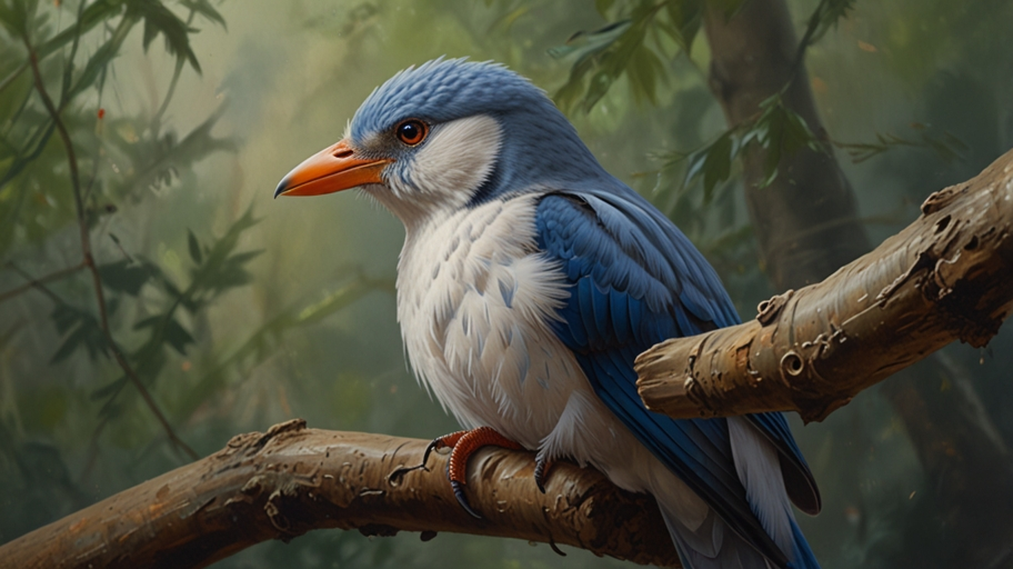 Classical Oil Painting for Naturalist Bird Portraiture Bilibili: Overview