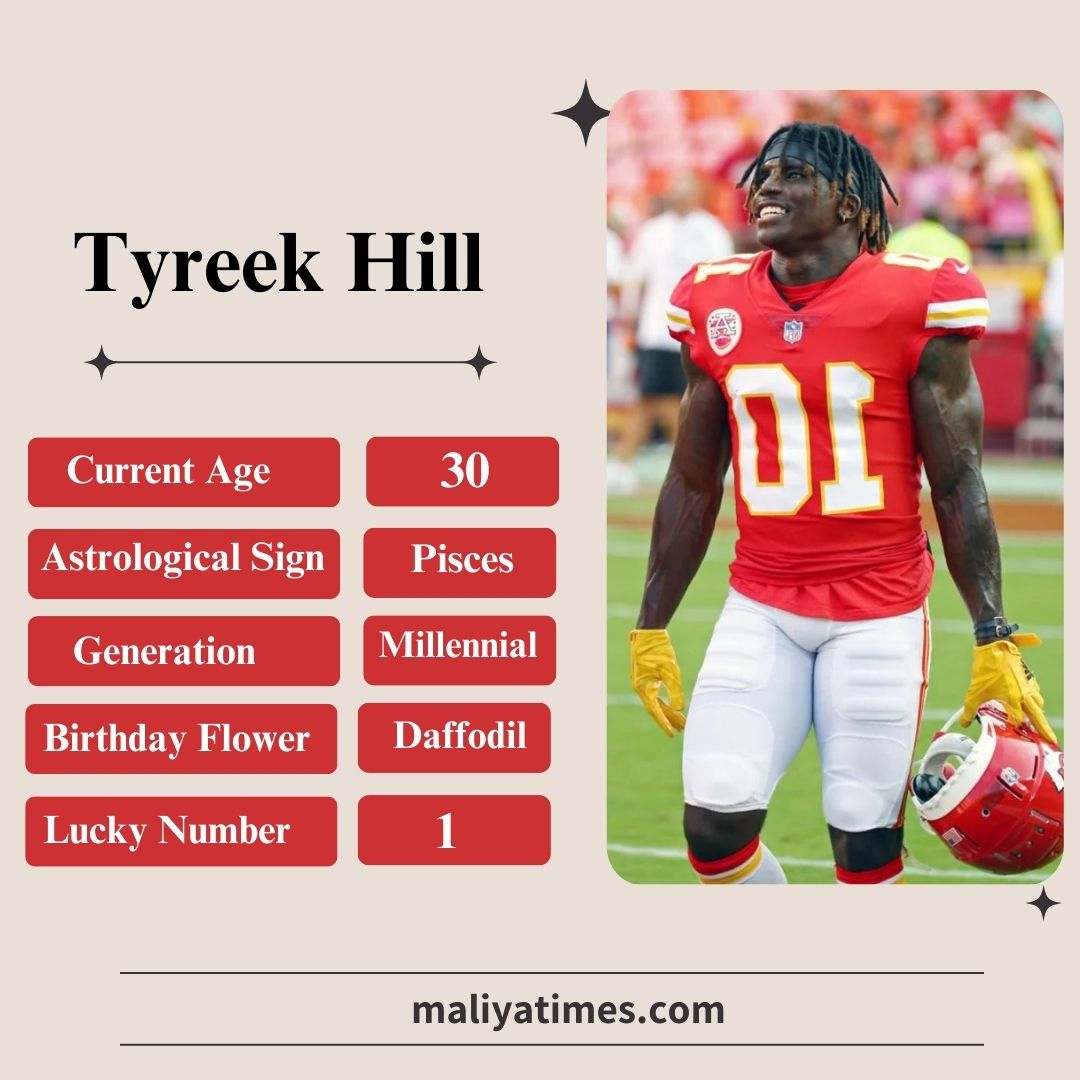Tyreek Hill  Age & facts