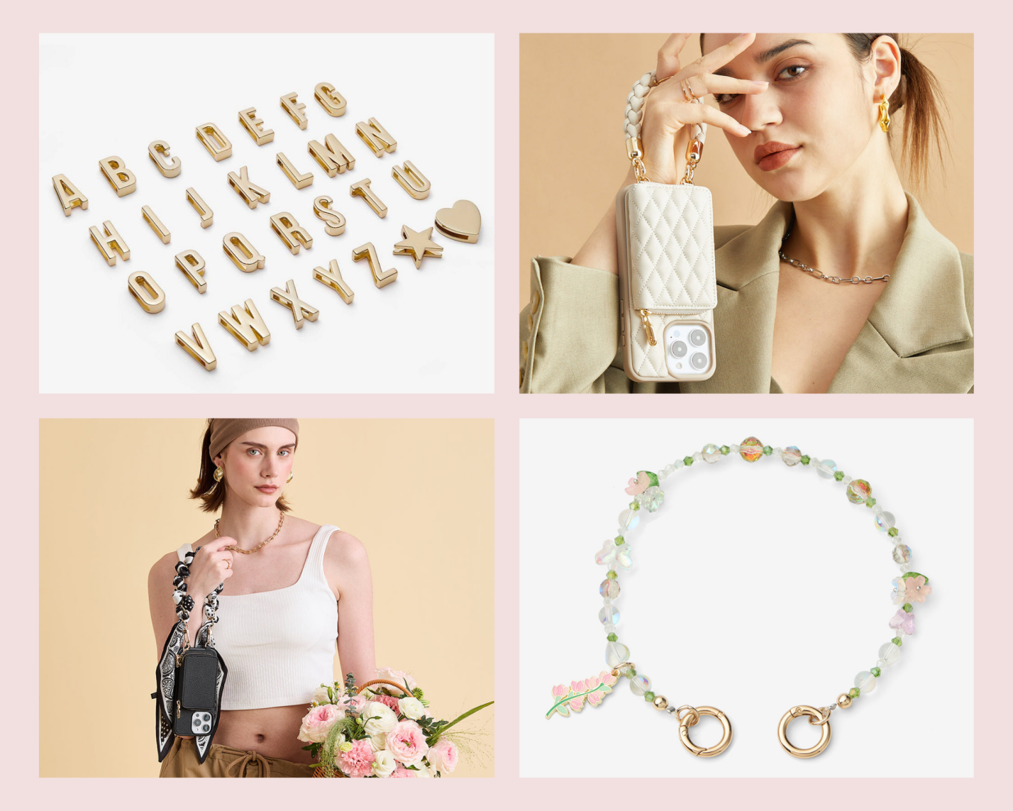 Blue Minimalist Summer Photo Collage