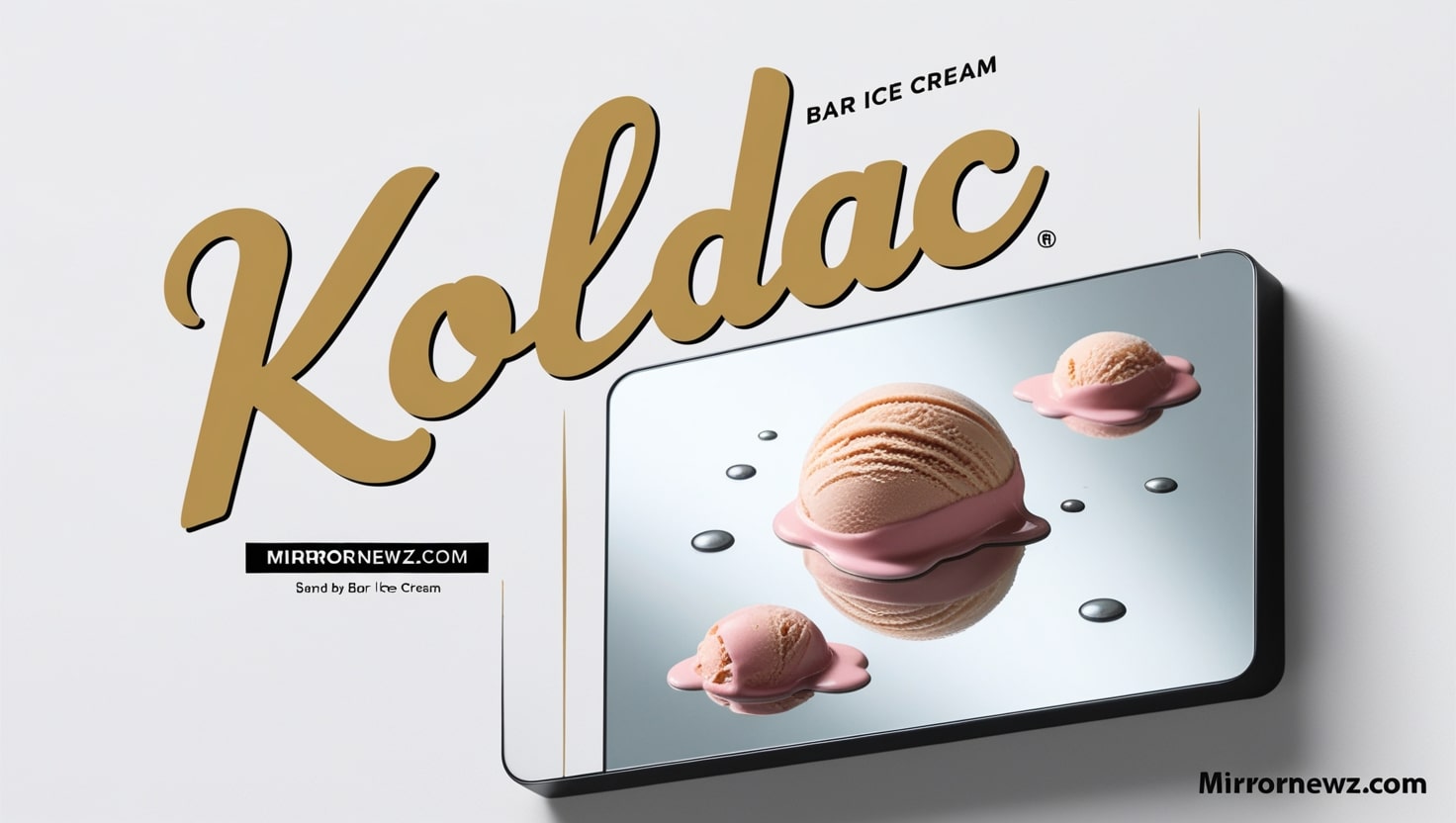 Koldac Bar Ice Cream Food Label