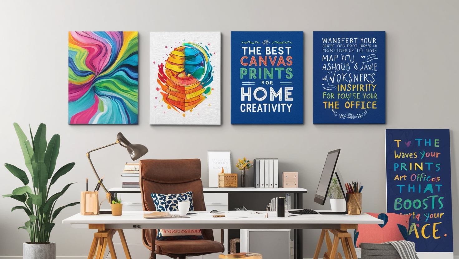 Best Canvas Prints for Home Offices