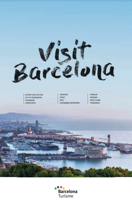 Barcelona travel brochure