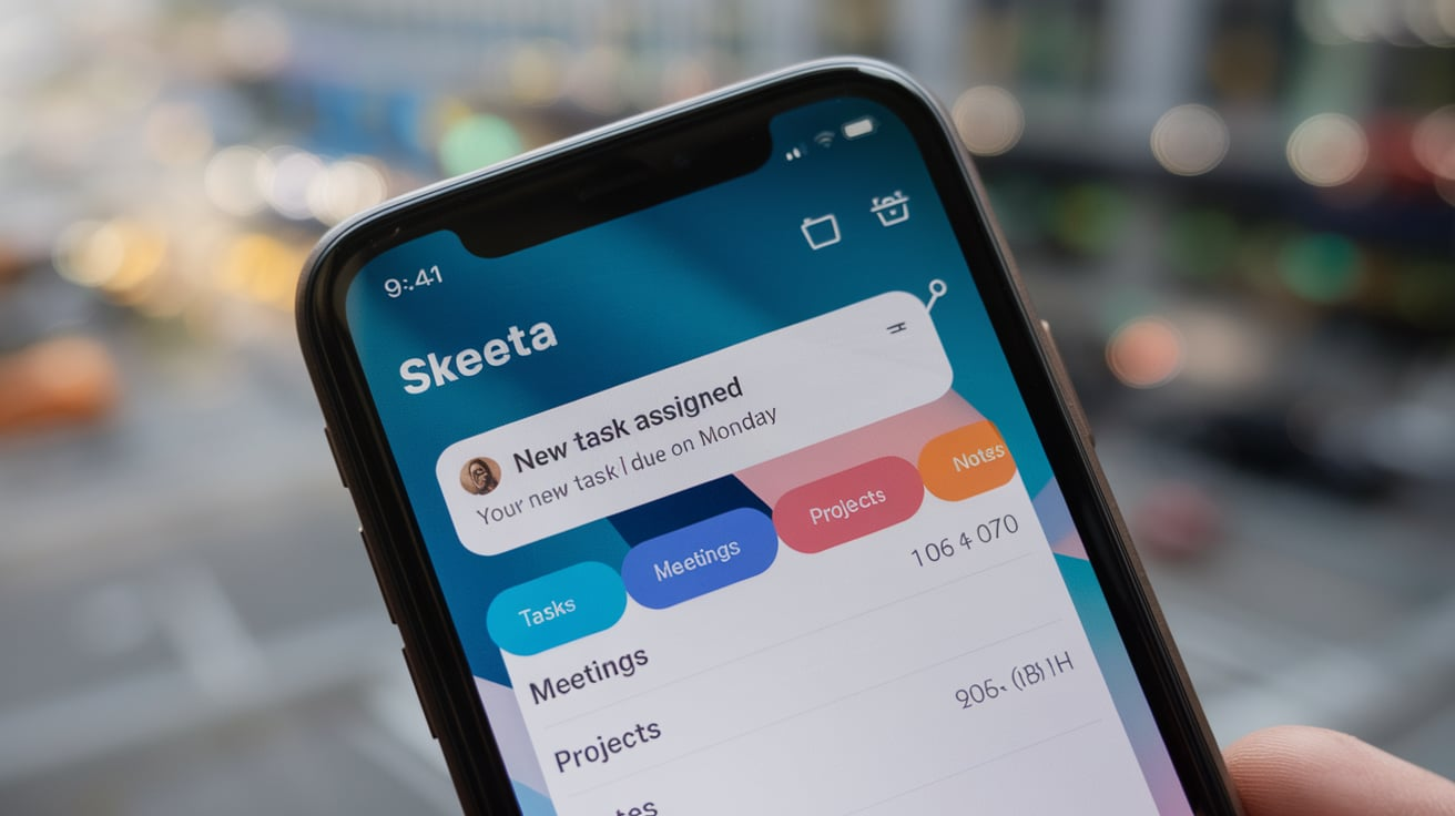 skeeta app how to set push notifications for all users