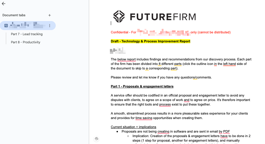 A sample Technology and Process Improvement Report written by Ryan Lazanis